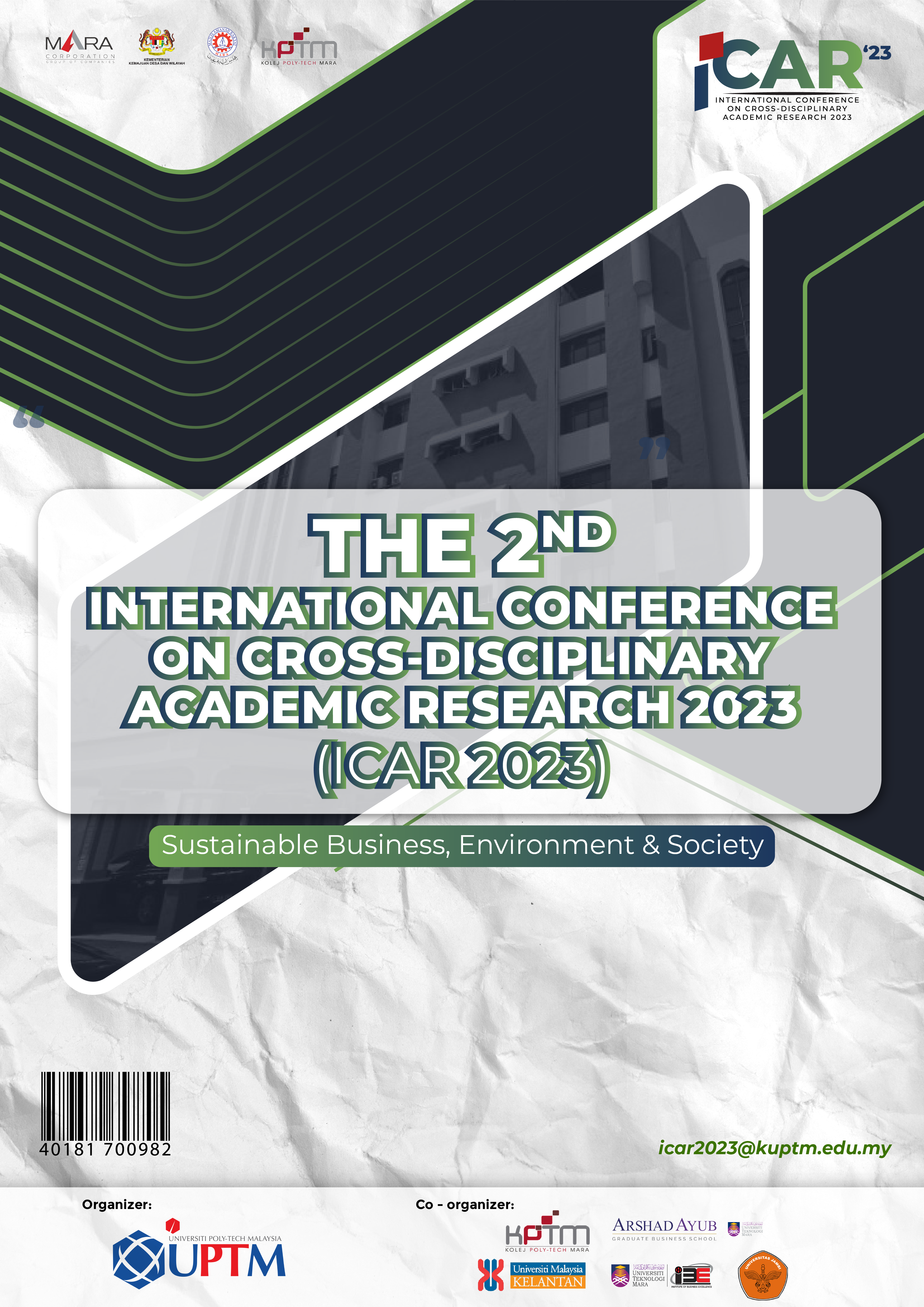 ICAR2023 BOOK OF ABSTRACT